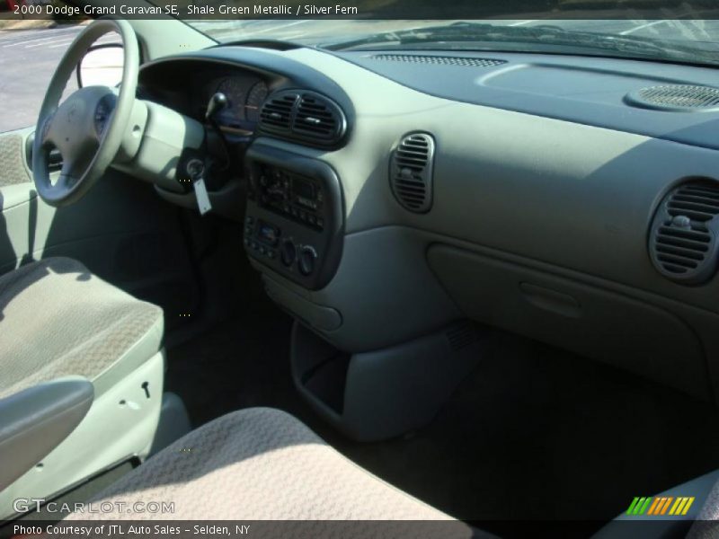 Shale Green Metallic / Silver Fern 2000 Dodge Grand Caravan SE