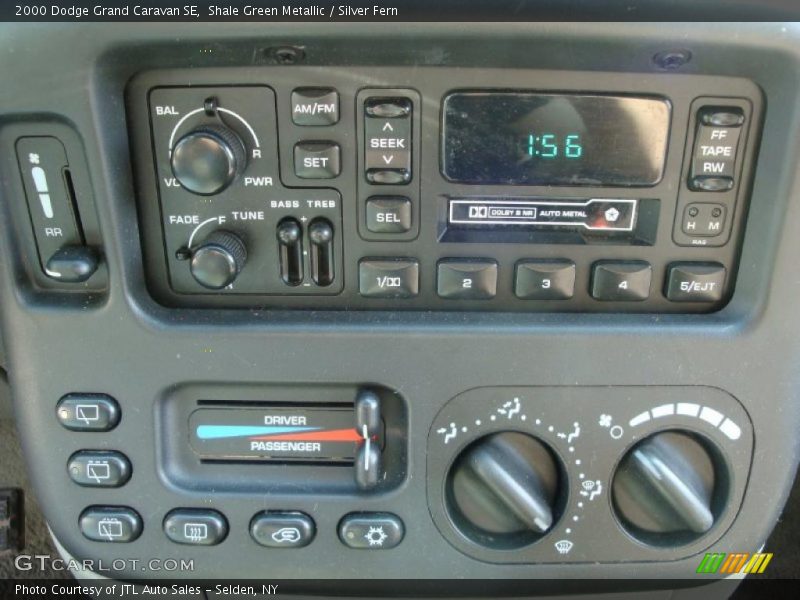 Shale Green Metallic / Silver Fern 2000 Dodge Grand Caravan SE