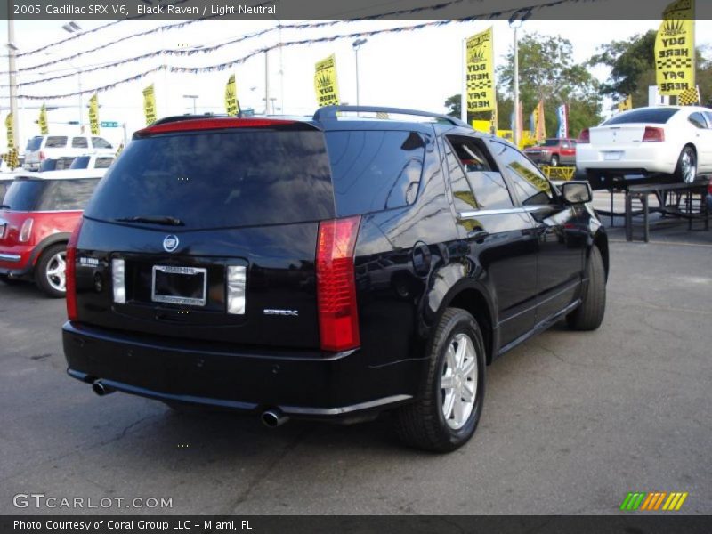 Black Raven / Light Neutral 2005 Cadillac SRX V6
