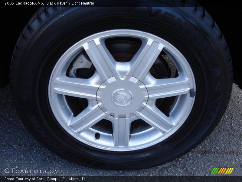 Black Raven / Light Neutral 2005 Cadillac SRX V6