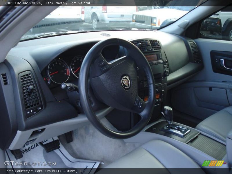 Black Raven / Light Neutral 2005 Cadillac SRX V6