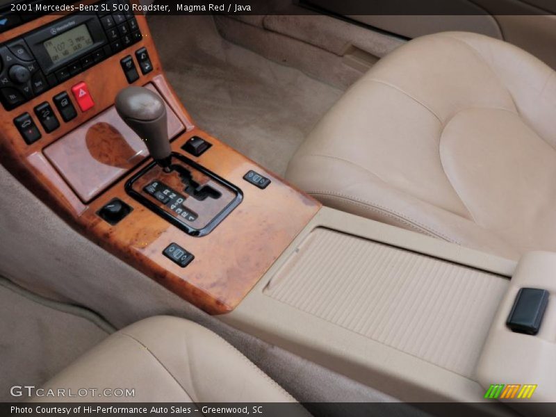 Magma Red / Java 2001 Mercedes-Benz SL 500 Roadster
