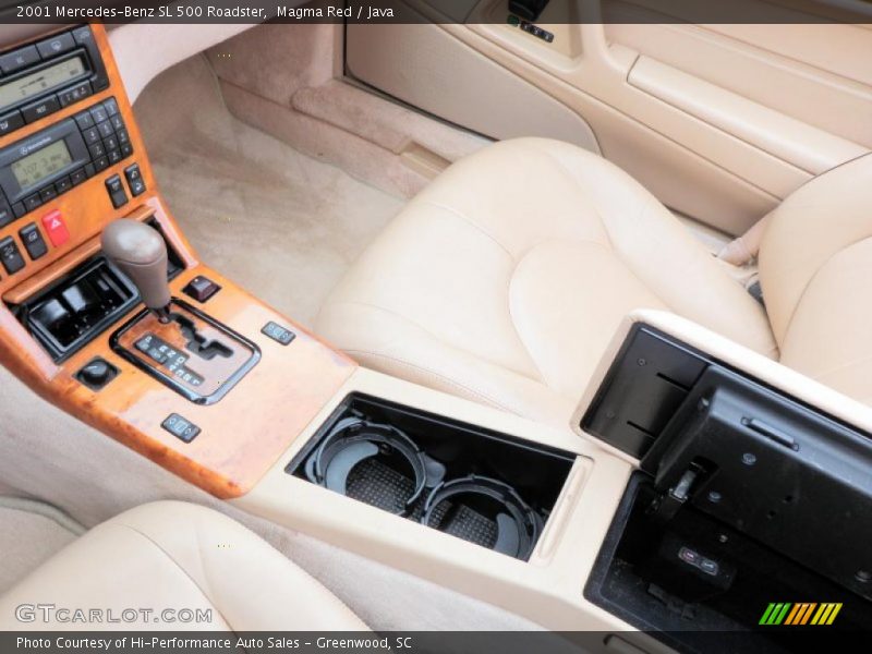 Magma Red / Java 2001 Mercedes-Benz SL 500 Roadster