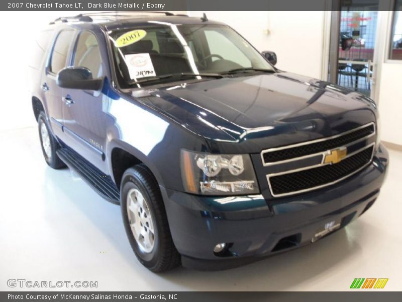 Dark Blue Metallic / Ebony 2007 Chevrolet Tahoe LT