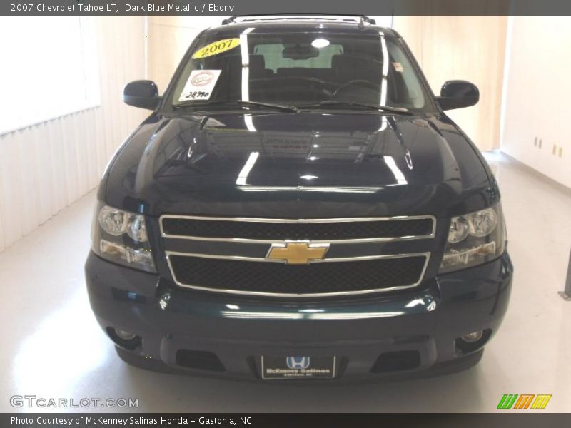 Dark Blue Metallic / Ebony 2007 Chevrolet Tahoe LT