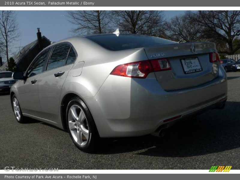 Palladium Metallic / Ebony 2010 Acura TSX Sedan