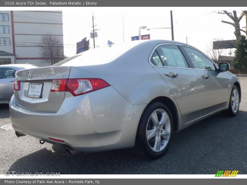 Palladium Metallic / Ebony 2010 Acura TSX Sedan