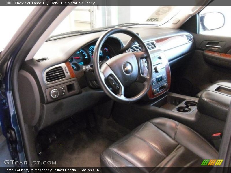 Dark Blue Metallic / Ebony 2007 Chevrolet Tahoe LT