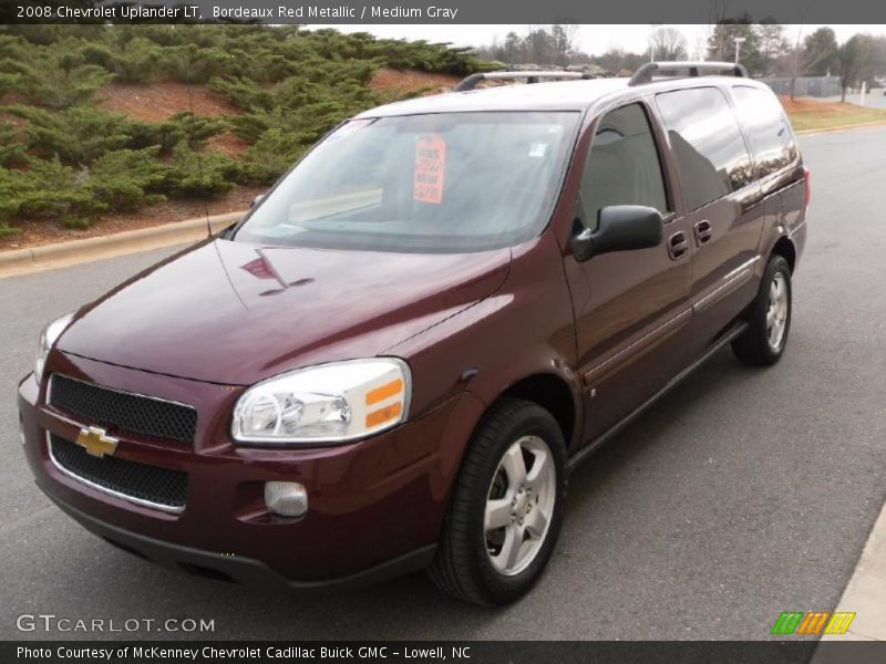 Bordeaux Red Metallic / Medium Gray 2008 Chevrolet Uplander LT