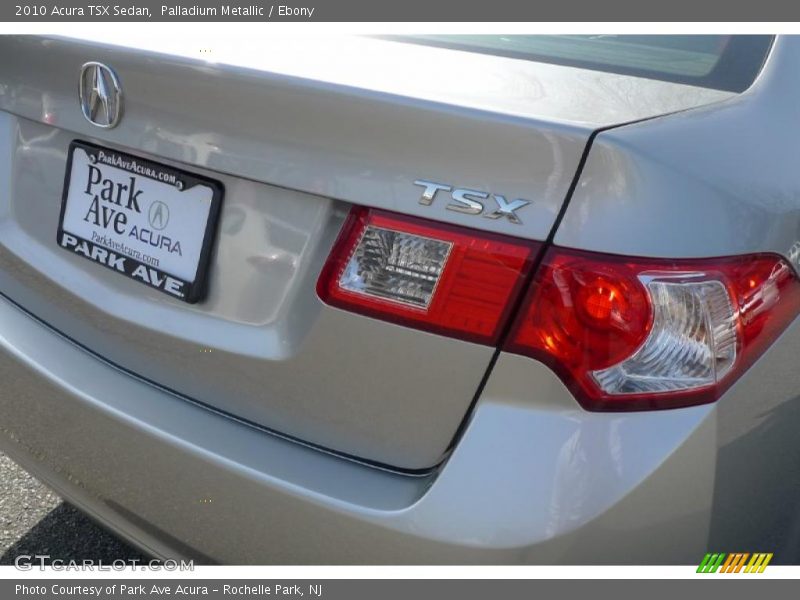 Palladium Metallic / Ebony 2010 Acura TSX Sedan