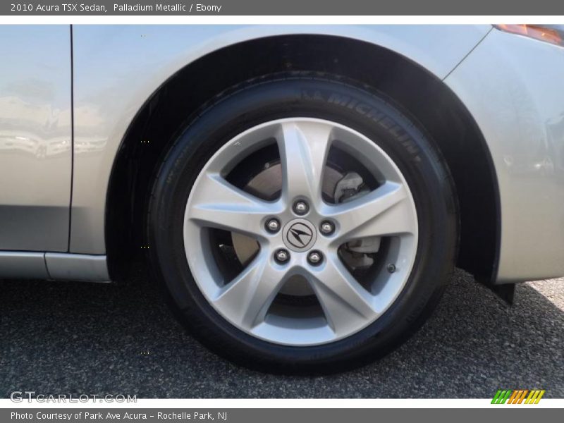 Palladium Metallic / Ebony 2010 Acura TSX Sedan