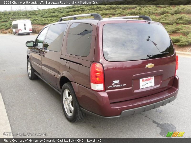 Bordeaux Red Metallic / Medium Gray 2008 Chevrolet Uplander LT