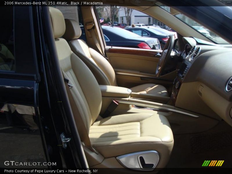 Black / Macadamia 2006 Mercedes-Benz ML 350 4Matic