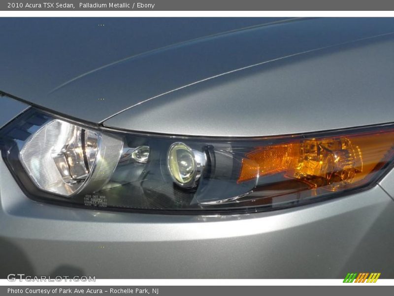 Palladium Metallic / Ebony 2010 Acura TSX Sedan