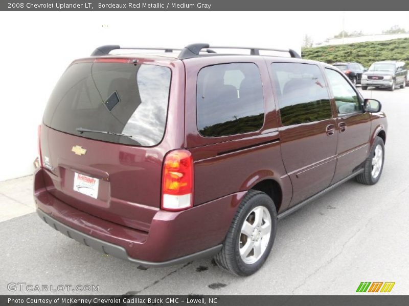 Bordeaux Red Metallic / Medium Gray 2008 Chevrolet Uplander LT