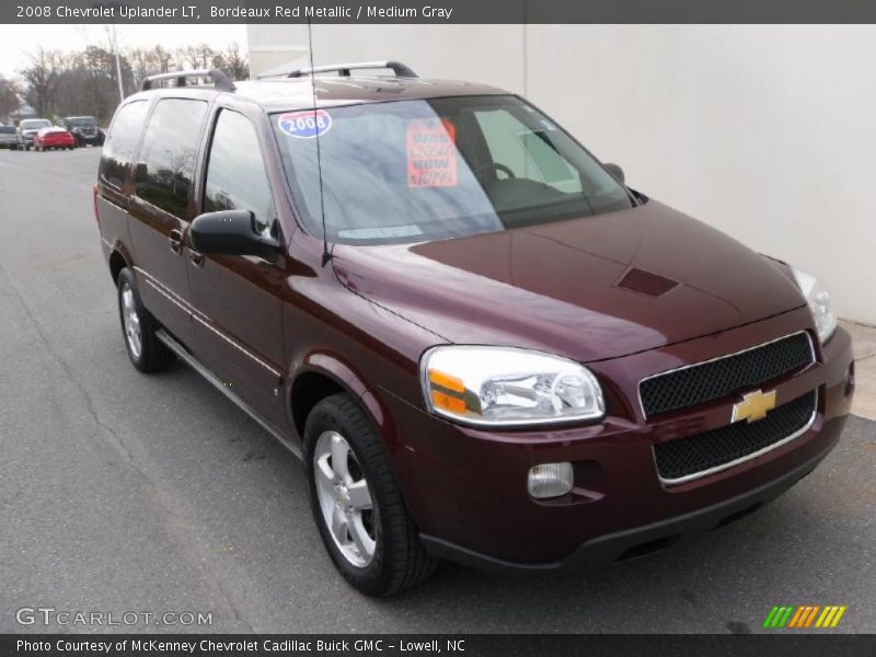Bordeaux Red Metallic / Medium Gray 2008 Chevrolet Uplander LT