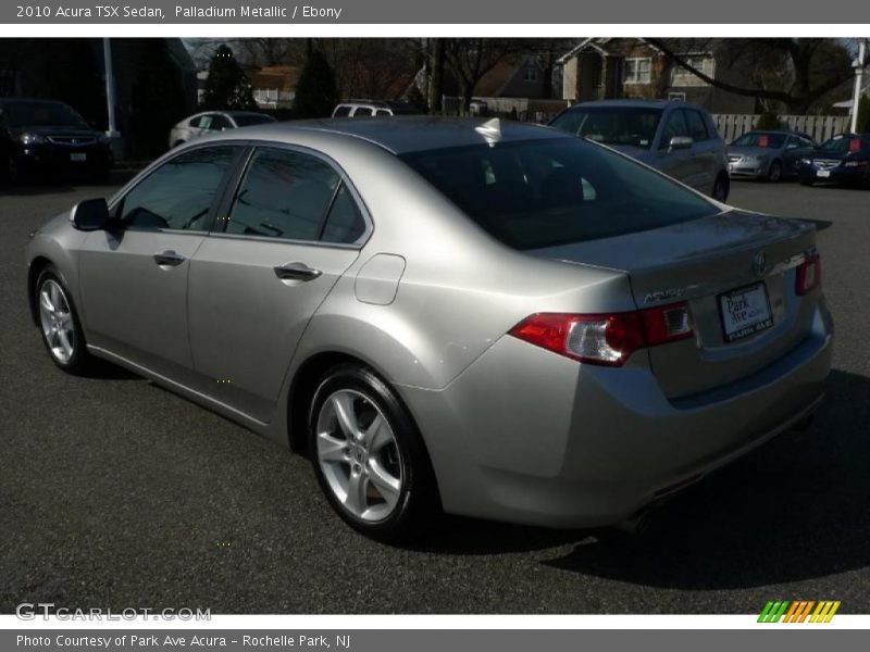 Palladium Metallic / Ebony 2010 Acura TSX Sedan