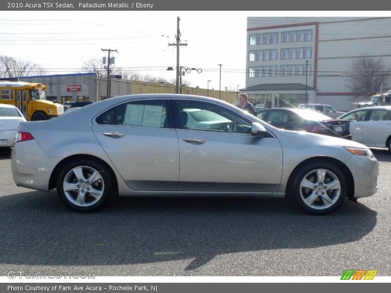 Palladium Metallic / Ebony 2010 Acura TSX Sedan