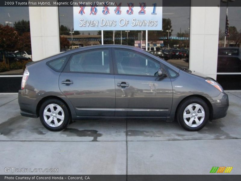 Magnetic Gray Metallic / Dark Gray 2009 Toyota Prius Hybrid