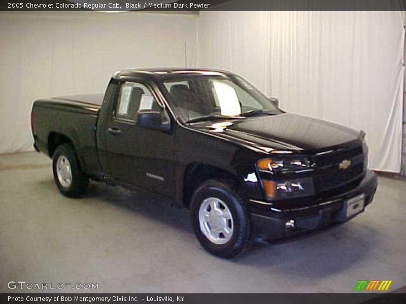 Black / Medium Dark Pewter 2005 Chevrolet Colorado Regular Cab