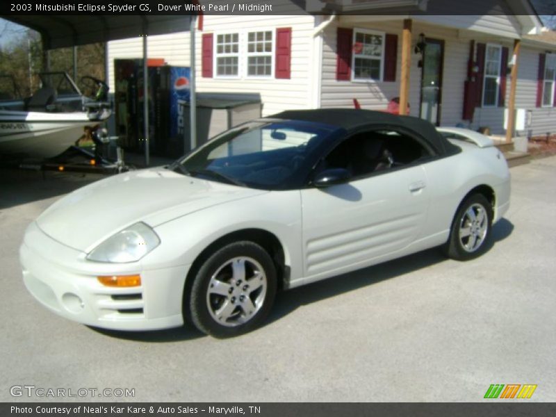 Dover White Pearl / Midnight 2003 Mitsubishi Eclipse Spyder GS
