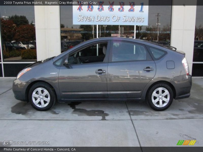 Magnetic Gray Metallic / Dark Gray 2009 Toyota Prius Hybrid