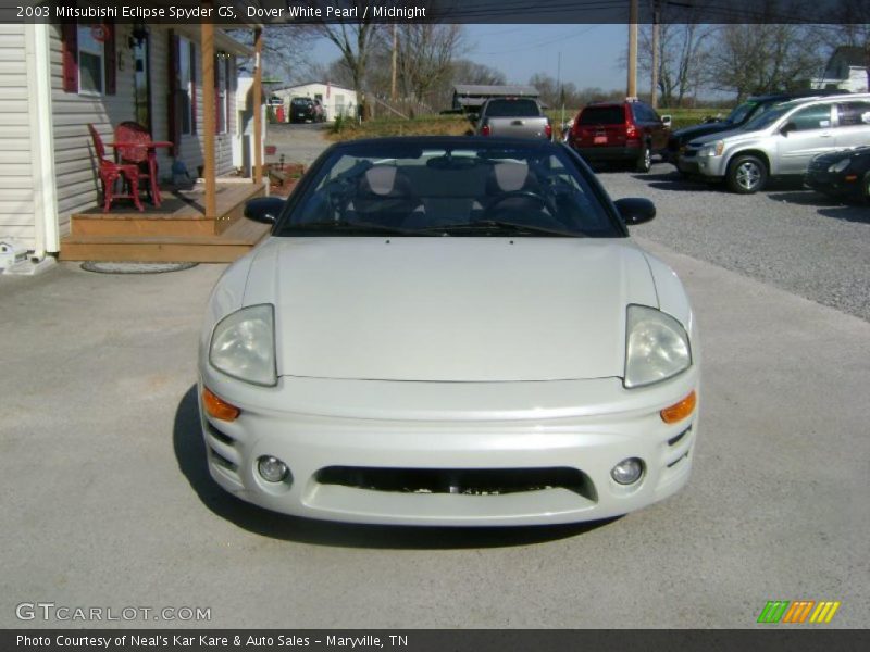 Dover White Pearl / Midnight 2003 Mitsubishi Eclipse Spyder GS