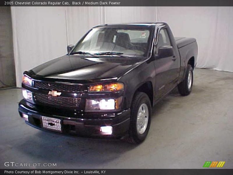 Black / Medium Dark Pewter 2005 Chevrolet Colorado Regular Cab