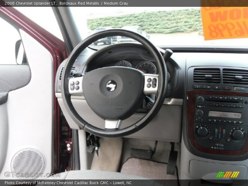 Bordeaux Red Metallic / Medium Gray 2008 Chevrolet Uplander LT