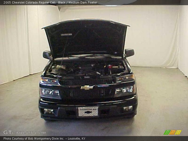 Black / Medium Dark Pewter 2005 Chevrolet Colorado Regular Cab