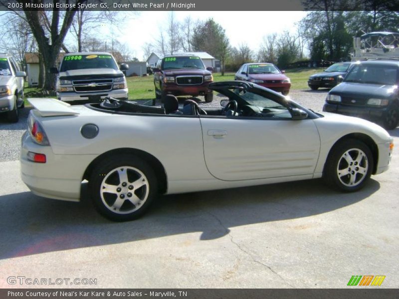 Dover White Pearl / Midnight 2003 Mitsubishi Eclipse Spyder GS