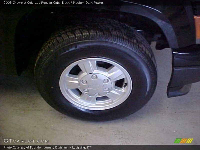 Black / Medium Dark Pewter 2005 Chevrolet Colorado Regular Cab