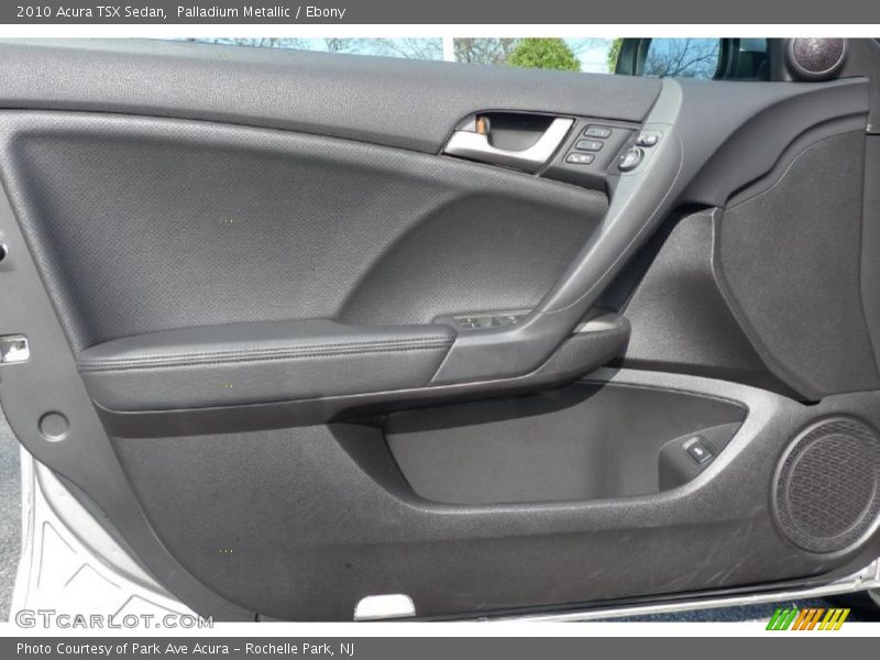 Palladium Metallic / Ebony 2010 Acura TSX Sedan