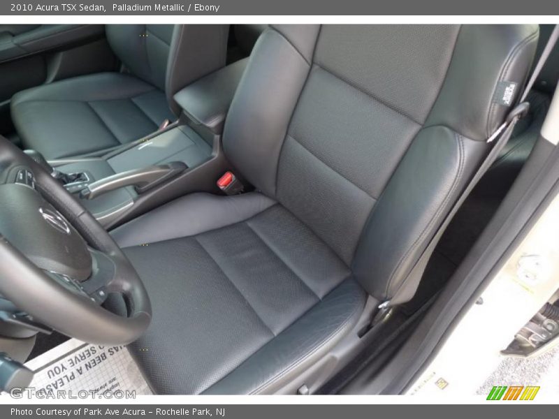 Palladium Metallic / Ebony 2010 Acura TSX Sedan