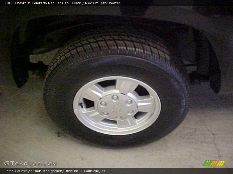 Black / Medium Dark Pewter 2005 Chevrolet Colorado Regular Cab