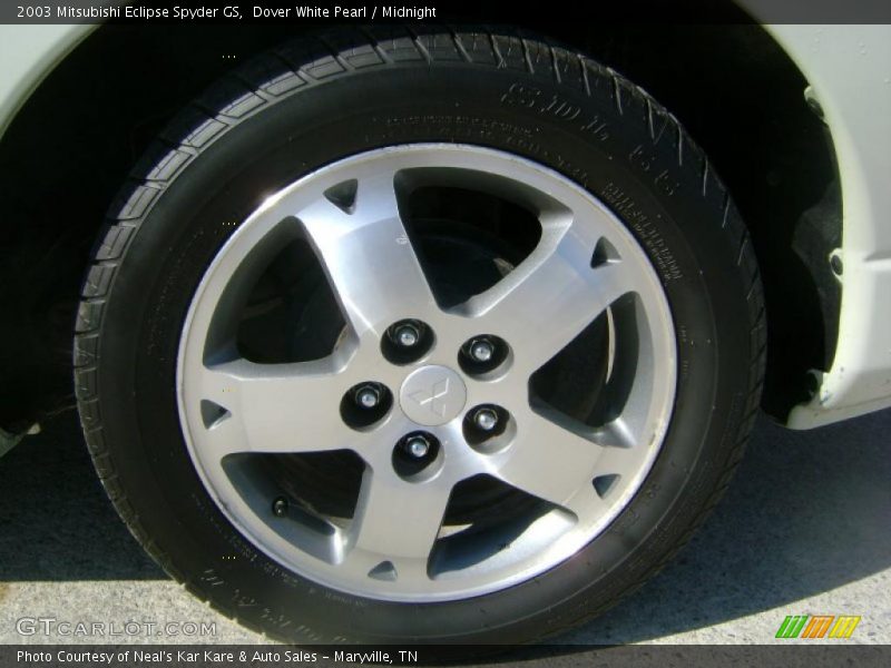 Dover White Pearl / Midnight 2003 Mitsubishi Eclipse Spyder GS