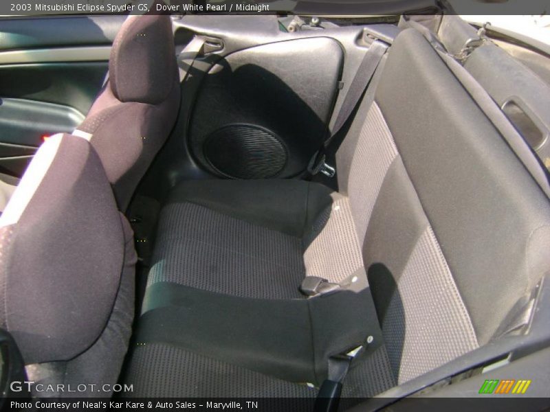 Dover White Pearl / Midnight 2003 Mitsubishi Eclipse Spyder GS