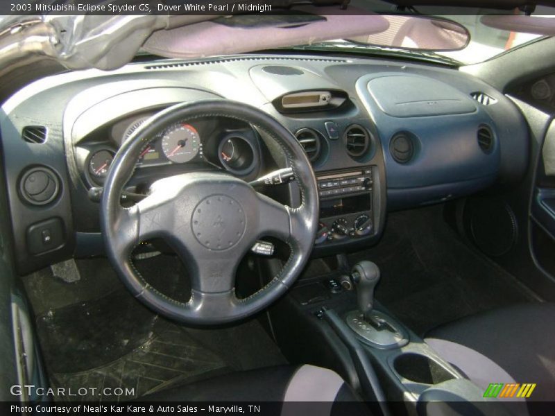 Dover White Pearl / Midnight 2003 Mitsubishi Eclipse Spyder GS