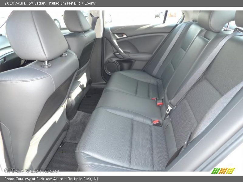 Palladium Metallic / Ebony 2010 Acura TSX Sedan