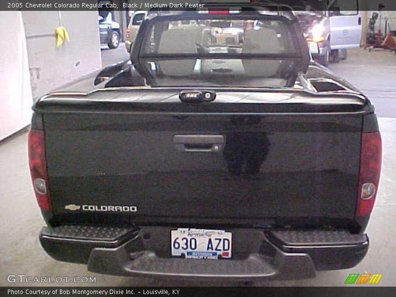 Black / Medium Dark Pewter 2005 Chevrolet Colorado Regular Cab