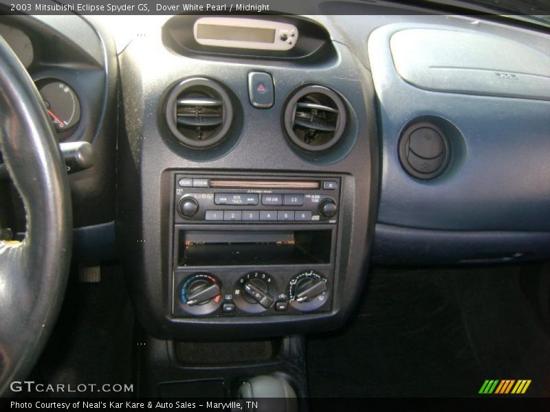 Dover White Pearl / Midnight 2003 Mitsubishi Eclipse Spyder GS