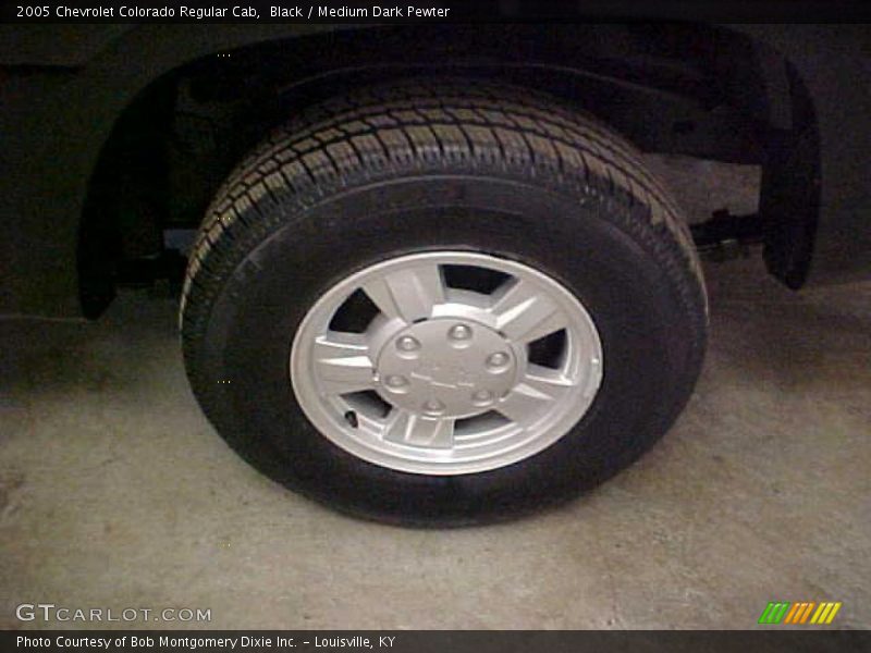 Black / Medium Dark Pewter 2005 Chevrolet Colorado Regular Cab