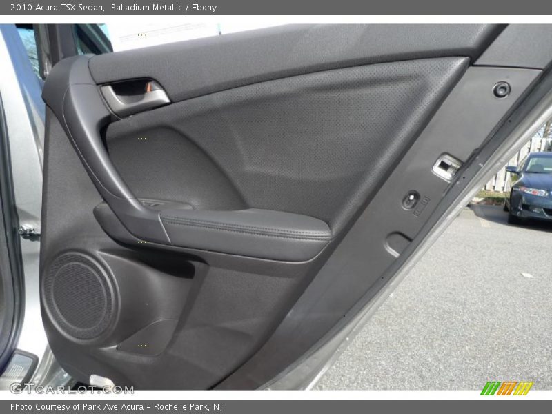 Palladium Metallic / Ebony 2010 Acura TSX Sedan