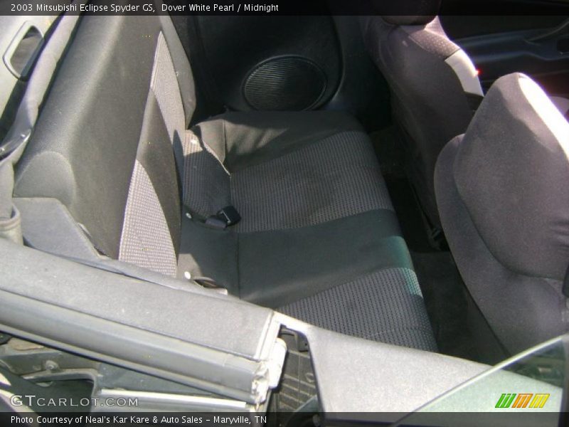 Dover White Pearl / Midnight 2003 Mitsubishi Eclipse Spyder GS