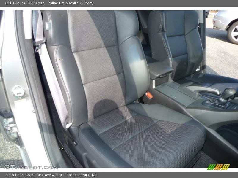 Palladium Metallic / Ebony 2010 Acura TSX Sedan
