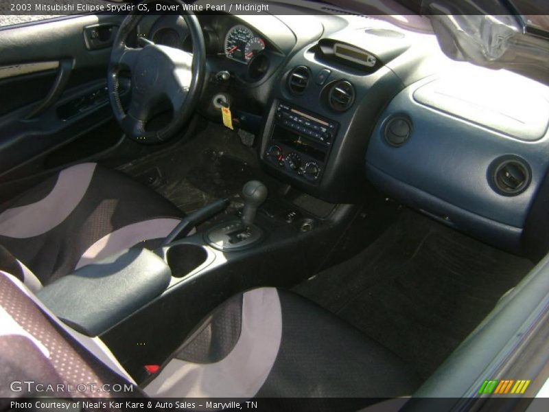 Dover White Pearl / Midnight 2003 Mitsubishi Eclipse Spyder GS