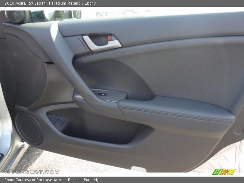 Palladium Metallic / Ebony 2010 Acura TSX Sedan