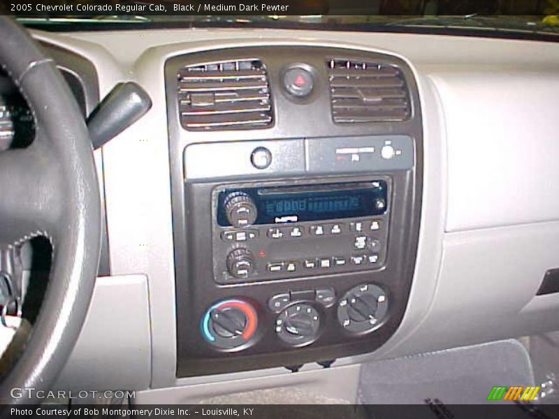 Black / Medium Dark Pewter 2005 Chevrolet Colorado Regular Cab