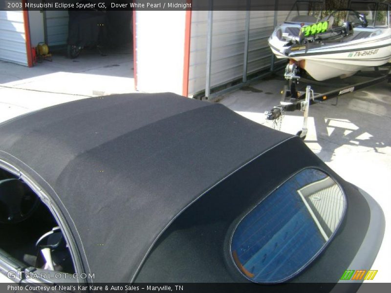 Dover White Pearl / Midnight 2003 Mitsubishi Eclipse Spyder GS