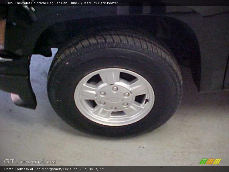 Black / Medium Dark Pewter 2005 Chevrolet Colorado Regular Cab